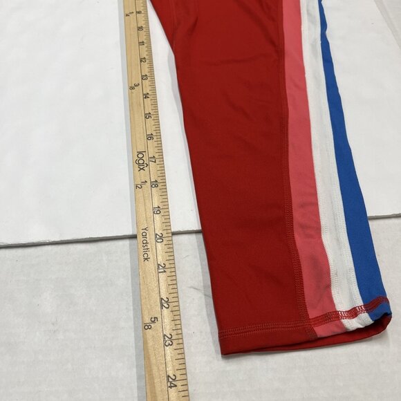 FourLaps Elevate Jumpsuit Womens L Crimson Red Athletic Fit Moisture Wicking Gym - Picture 4 of 16